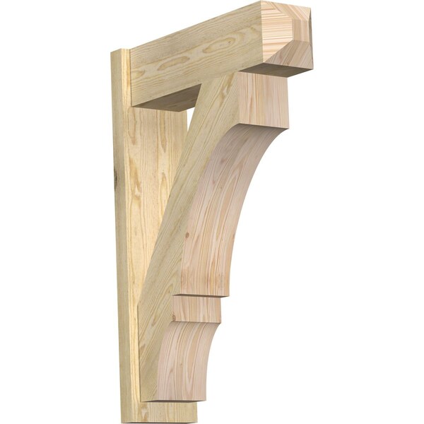 Ekena Millwork Balboa Craftsman Rough Sawn Outlooker, Douglas Fir, 8"W x 26"D x 38"H OUT08X26X38BOA04RDF - main